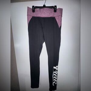 PINK Victoria's Secret Black Leggings